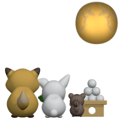 [LINEスタンプ] ぷっくり3D秋を感じるかもスタンプ
