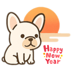 [LINEスタンプ] イベント♡フレンチブルドッグ