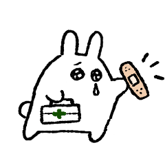 [LINEスタンプ] ましまろうさちゃん(健康第一)