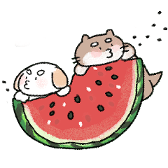[LINEスタンプ] もちゃこともちゃゆ 5