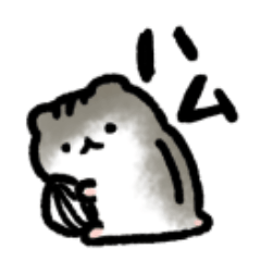 [LINEスタンプ] ぷちハムちゃん