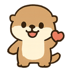 [LINEスタンプ] もふもふかわうそ きぶんパレード