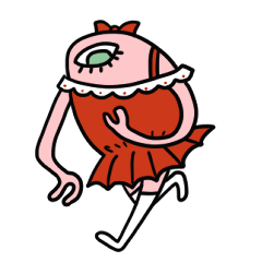 [LINEスタンプ] 可愛い宇宙モンスター2