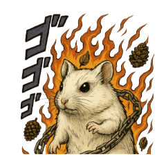 [LINEスタンプ] 白くてかわいいハムスターのスタンプ
