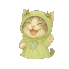 [LINEスタンプ] ハロウィン動く無言着ぐるみ小太郎