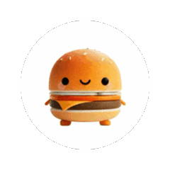 [LINEスタンプ] 癒しMAX！ゆるふわバーガー＆ポテト君♡1 