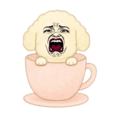 [LINEスタンプ] 感情に訴える犬達はブサカワ1