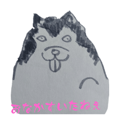 [LINEスタンプ] 手書きのお犬様に文字を添えて