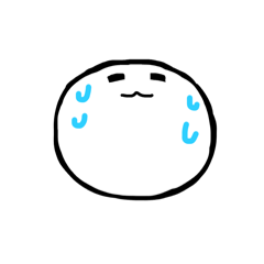 [LINEスタンプ] 吹き出しと顔（うんうん）