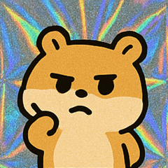 [LINEスタンプ] ハムスターヒーロー大暴走@SFW