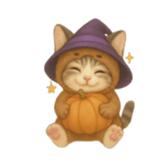[LINEスタンプ] ハロウィン無言小太郎2