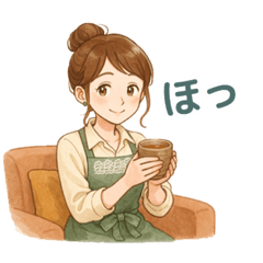 [LINEスタンプ] なないろママちゃん⭐秋色ほっこり会話