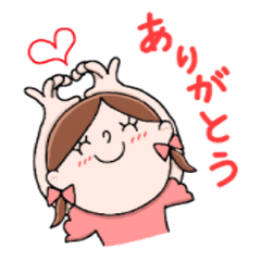 [LINEスタンプ] まんまるほっぺな日常会話スタンプ