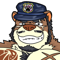 [LINEスタンプ] カワウソブラザーズ