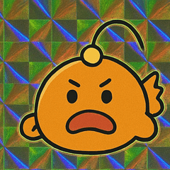 [LINEスタンプ] 深海ピカピカあんこうくん@SFW