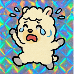 [LINEスタンプ] モフモフ光るぞアルパカ無双@SFW