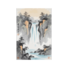 [LINEスタンプ] 掛け軸風日本の過去から未来へスタンプ