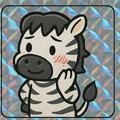 [LINEスタンプ] 疾走シマウマのゼブラ斬！@SFW