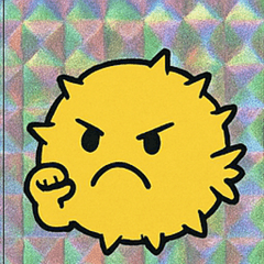 [LINEスタンプ] 怒るとヤバいトゲトゲハリセン@SFW