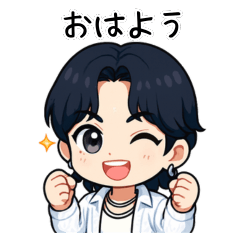 [LINEスタンプ] かわいいちびキャラアイドル♡日常 vol.21