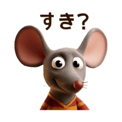 [LINEスタンプ] ねず美の日常