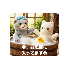 [LINEスタンプ] コジャさんとプニャンコさん