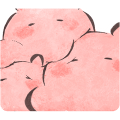 [LINEスタンプ] ふわもこめんだこ1
