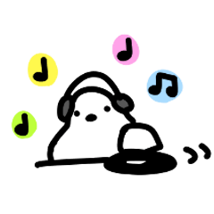 [LINEスタンプ] しろいとりみたいなヤツ〜可愛い楽しい鳥〜