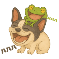 [LINEスタンプ] サン＆キュー ほのぼの日常