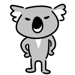 [LINEスタンプ] コアラですが何か？【毎日・日常用2】