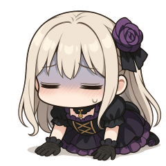[LINEスタンプ] ゴシックキャラのコミカル＆キュート