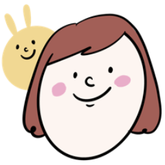 [LINEスタンプ] ラビットと女の子