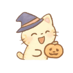 [LINEスタンプ] ハッピーハロウィンにゃ