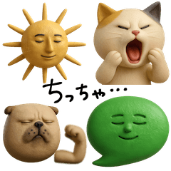 [LINEスタンプ] mottoの極小スタンプ♡サクッと♪