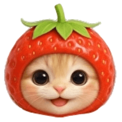 [LINEスタンプ] 果物を着た猫