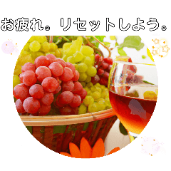 [LINEスタンプ] 私は日本よりワインが好き 毎日挨拶