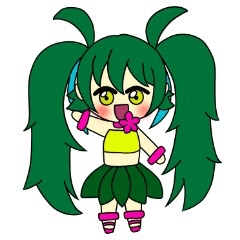 [LINEスタンプ] サラボーシちゃんLINEスタンプ