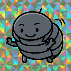 [LINEスタンプ] ダンゴムシ回転勇者団@SFW