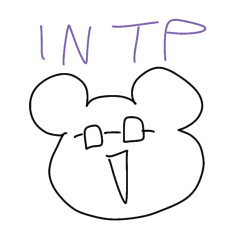 [LINEスタンプ] INTPのしろくま
