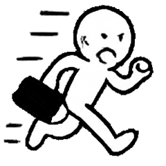 [LINEスタンプ] 急ぎますスタンプ