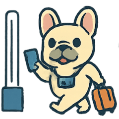 [LINEスタンプ] ミバ 空港アドベンチャー
