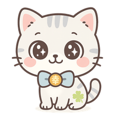 [LINEスタンプ] 幸丸の猫スタンプ第1弾 挨拶と日常会話