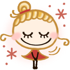 [LINEスタンプ] 思いやり敬語♡愛されgirl