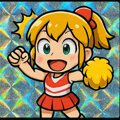 [LINEスタンプ] キラメキ応援チア戦隊@SFW