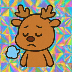 [LINEスタンプ] ツノ突進トナカイ戦隊@SFW