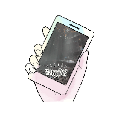 [LINEスタンプ] 背景がおしゃれなスタンプ 