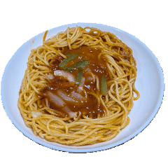 [LINEスタンプ] 飯テロスパゲッティ 麺と向き合う日常