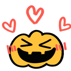 [LINEスタンプ] 動く！お化けカボチャ