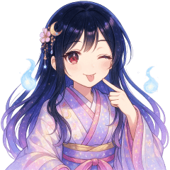 [LINEスタンプ] 秋色かぐや姫のきらめきスタンプ