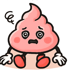 [LINEスタンプ] ネガティブピンクウンコちゃん